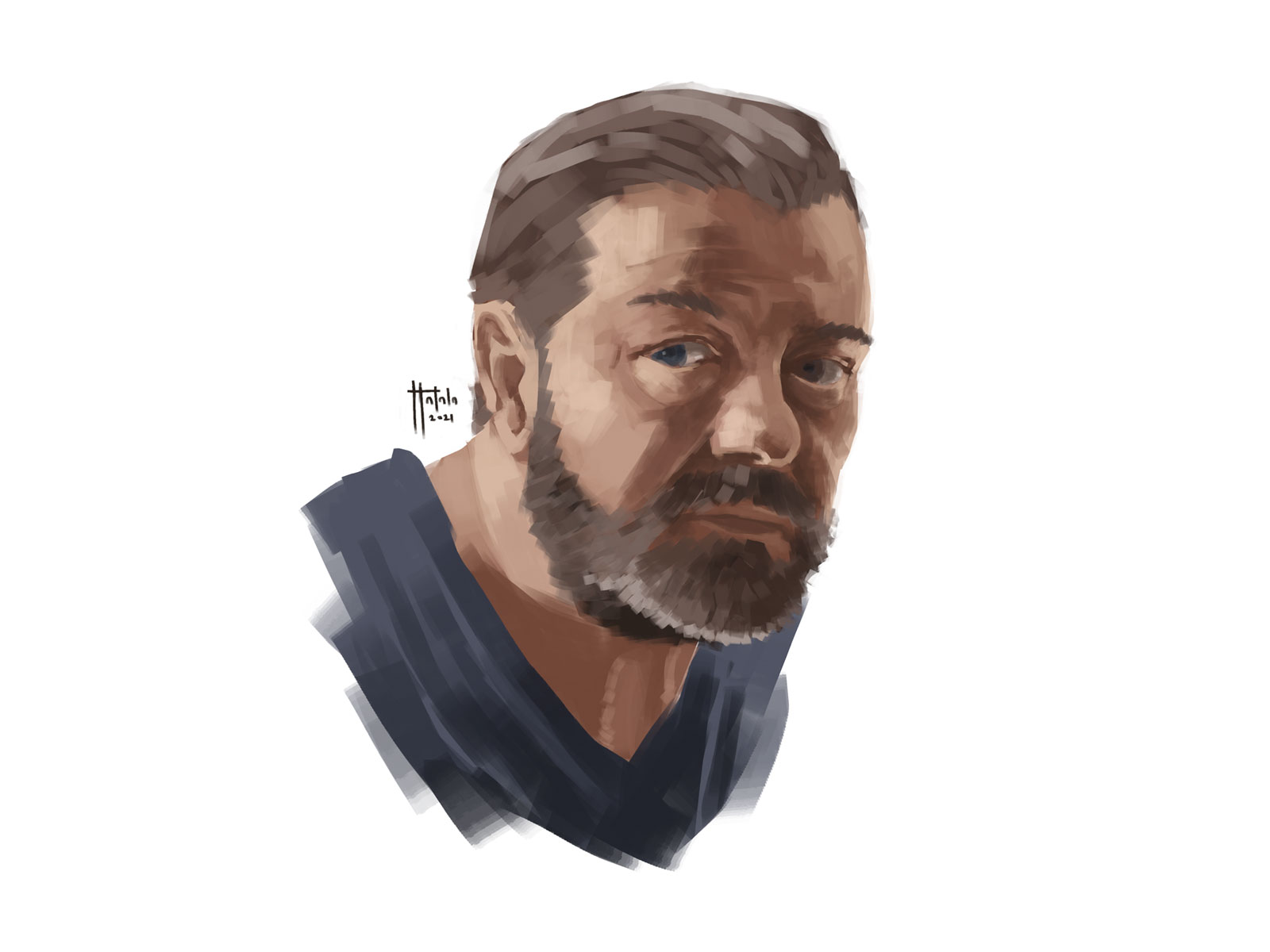 Portrét - Ricky Gervais